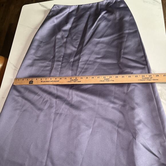 NWT Alfred Angelo 2 Piece Victorian Lilac Dress Strapless Top & Long Skirt Sz 12 - Picture 13 of 16